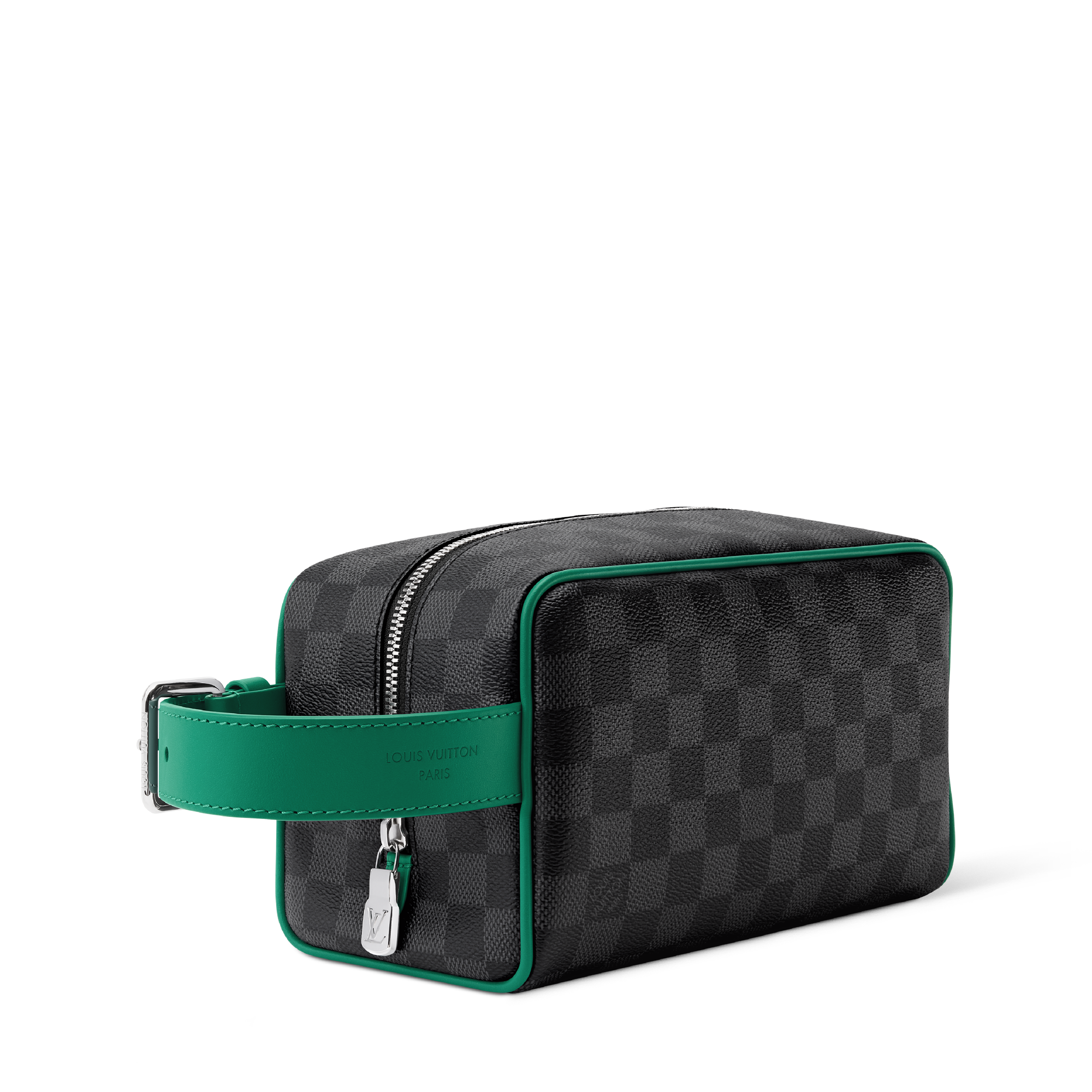 Locket Dopp Kit Damier Graphite Canvas - Men - Travel | LOUIS Locket Dopp Kit Damier Graphite Canvas - Men - Travel | LOUIS
